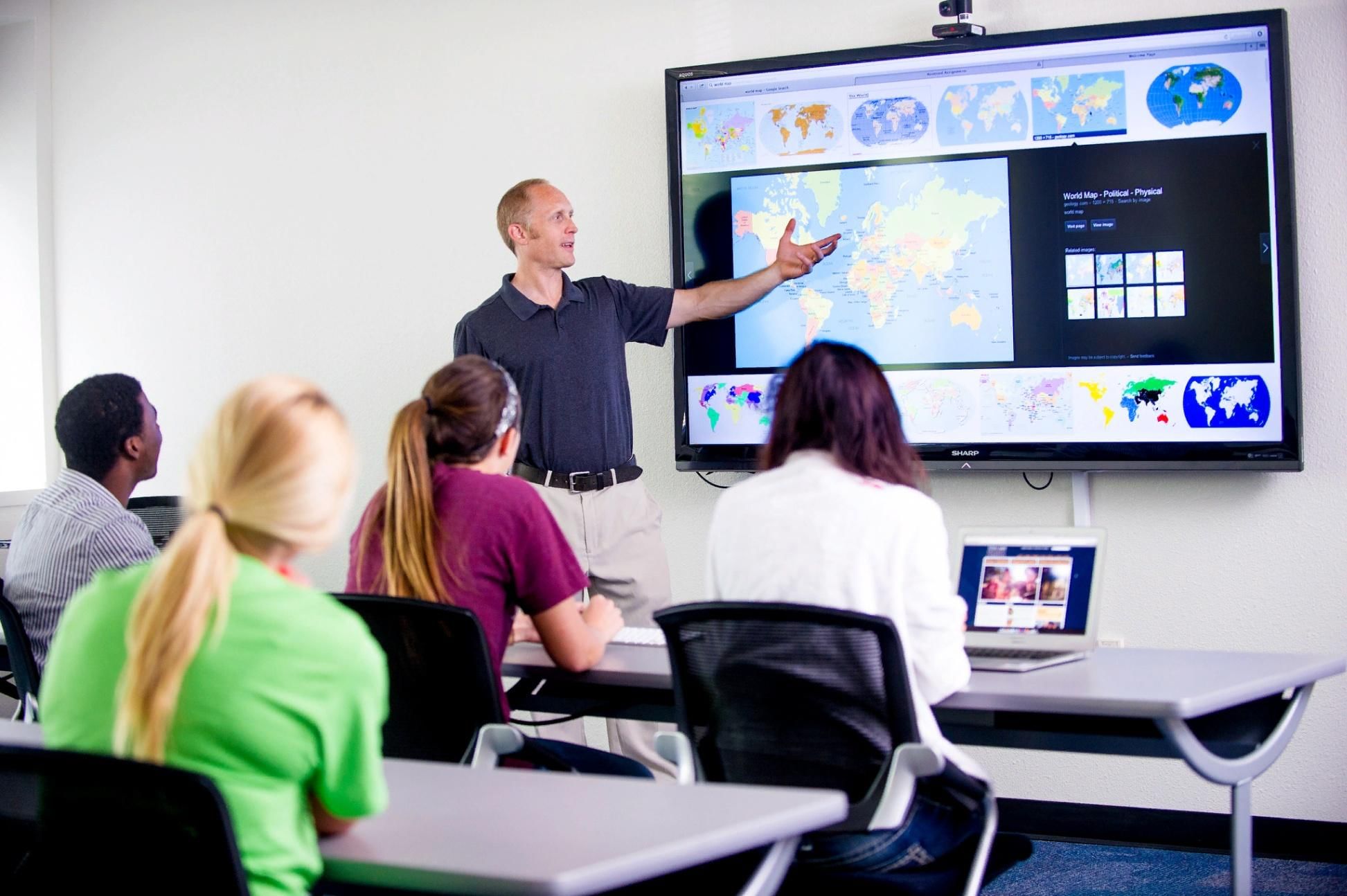 Интерактивные мониторы будущее современного образования и бизнеса