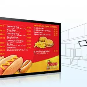 Экраны меню для кафе и ресторанов