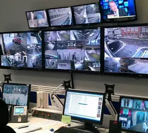 Монитор для видеонаблюдения настенный