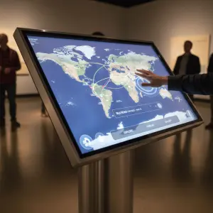 Интерактивный сенсорный дисплей