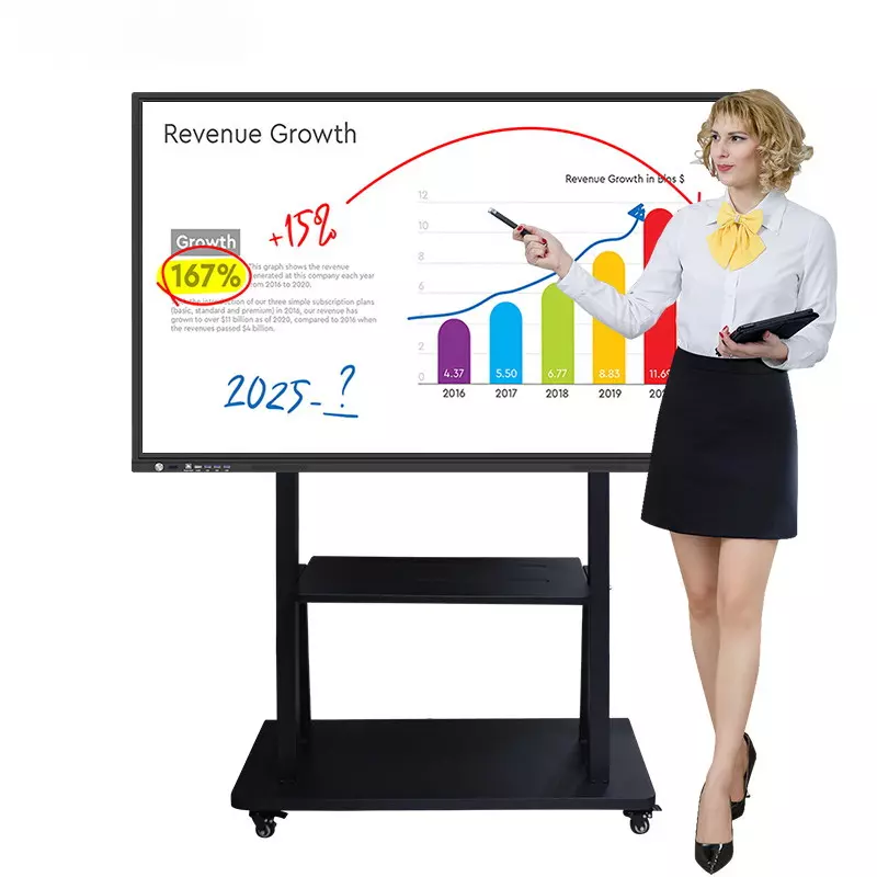 IFPs 65-дюймовая интерактивная сенсорная панель Whiteboard Quad Core для уроков